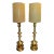 Pair of Brass Waldo Floor Lamps For Sale