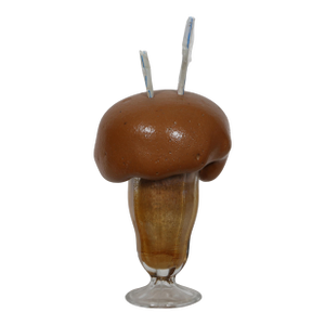 Frozen Moments - Root Beer Float Ii, Resin and Styrofoam Sculpture by Geoffrey Rose