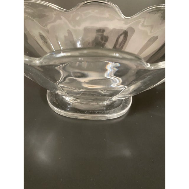 Glass Art Deco Vintage Heisey Glass Bowl For Sale - Image 7 of 9