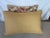 Vintage-Inspired Linen Lumbar Pillows, Floral Design, Usa, Set of Two For Sale In Los Angeles - Image 6 of 6