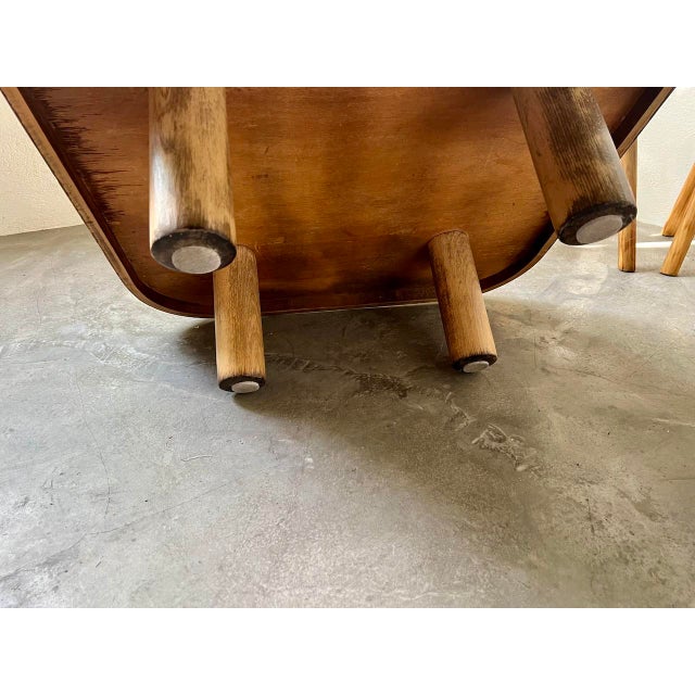 Herbiers Model Coffee Table in Beech by Roger Capron, 1970s For Sale - Image 17 of 18