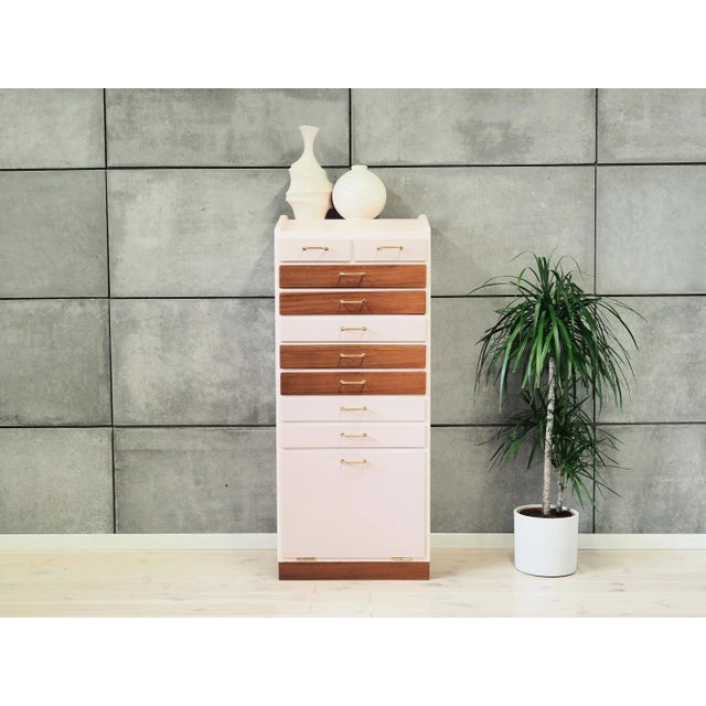 Danish Teak Chest of Drawers, 1970s For Sale - Image 3 of 13