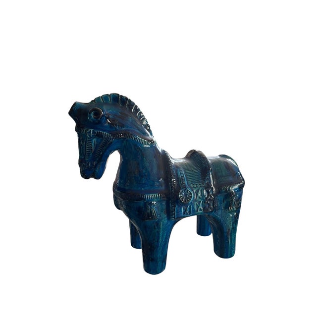 Studio Pottery Ceramic Horse from Aldo Londi, 1960 For Sale - Image 9 of 10