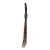 African Vintage African Ceremonial Baule Wall Hanging Broom W/ Male Figure 29" H For Sale - Image 3 of 12