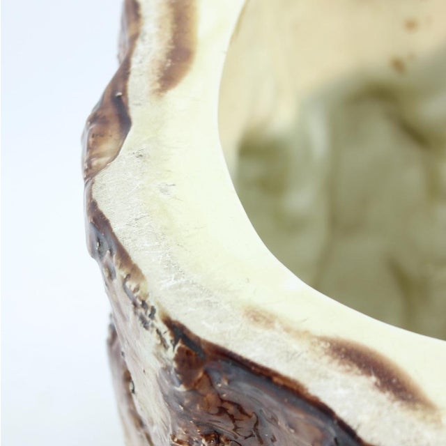 Large Life Size Majolica Sculpture by Gustavsberg, 1890s For Sale - Image 16 of 17