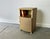 Vintage Bedside Cabinet in Champagne Gold Woven Fibre from Lloyd Loom, 1940s For Sale - Image 6 of 11