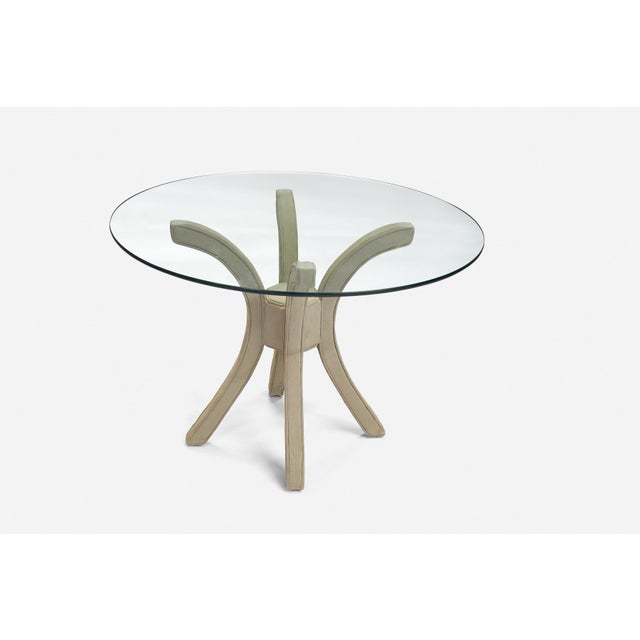 Dining Table and 4 Chairs in the Style of Milo Baughman For Sale - Image 6 of 13