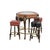 A highly distinctive game-room set from Maitland-Smith, this five-piece pub ensemble combines hand-finished leather,...