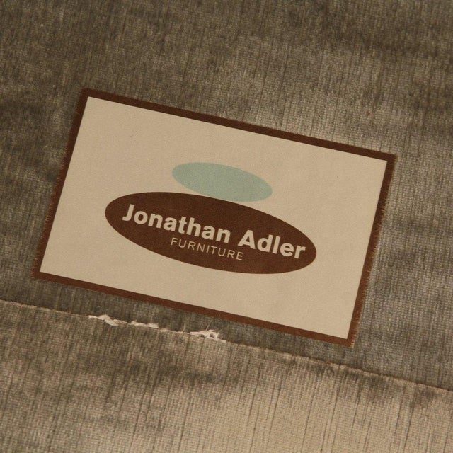 Metal Jonathan Adler Lampert Sofa For Sale - Image 7 of 7