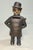 Blue Antique 1900 Cast Iron Still Coin Bank Mulligan the Policeman Cop Bennet & Fish For Sale - Image 8 of 11
