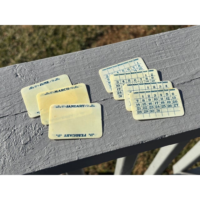 Early 20th C. British Market Stirrup Design Desk Calendar For Sale - Image 9 of 9