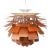Louis Poulsen Copper Artichoke Pendant by Poul Henningsen for Louis Poulsen, 1960s For Sale - Image 4 of 4