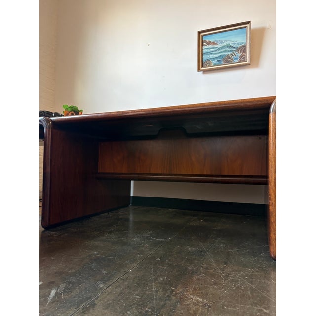 1970s Dyrlund Rosewood Desk For Sale - Image 5 of 12