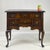 Vintage Hekman Queen Anne Style Walnut Burl Lowboy Dressing Table / Side Accent Chest For Sale - Image 14 of 15