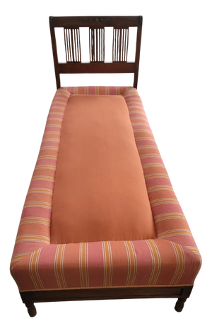 Empire Style Wooden Chaise Lounge