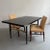1950s t.h. Robsjohn-Gibbings Style Ebonized Mahagony Dining Table For Sale In New York - Image 6 of 8