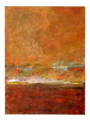 Abstract Acrylic on Canvas Painted by Texas Artist Marthann Masterson