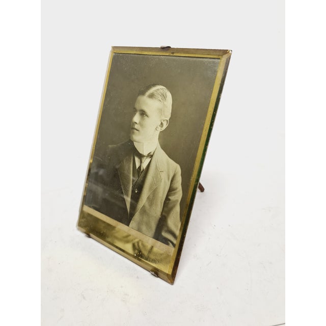 Traditional Bronze Minimalist Rococo Frame, France, 1890s For Sale - Image 3 of 15