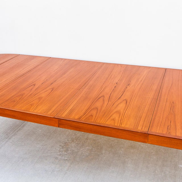 Restored Arne Vodder Model 227 Dining Table in Teak, 1960s Danish Mid Century Modern For Sale - Image 13 of 18