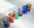 An example of contemporary artistic glass by Ribes. Handcrafted using traditional Venetian techniques, this piece stands...