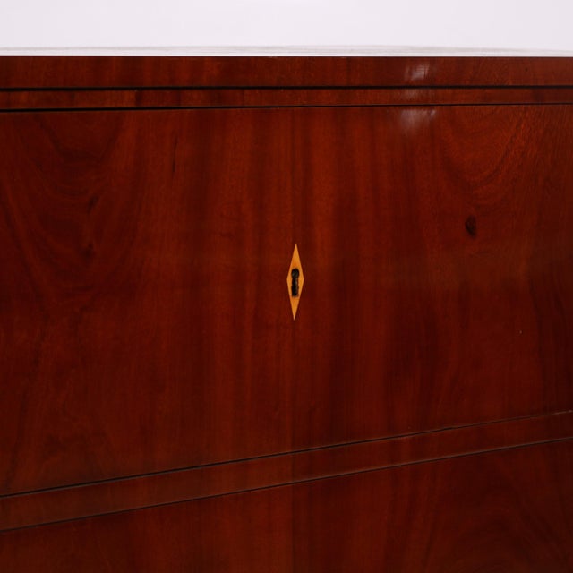Early 19th Century Fine Single Biedermeier Chest of Drawers For Sale - Image 4 of 10
