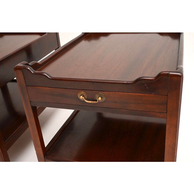 Antique Georgian Side Tables, 1950, Set of 2 For Sale - Image 10 of 11