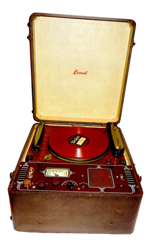 Cromwell Phonograph and Record Cutting Lathe,, Circa 1930's