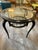Round Coffee Table in Ebonized Wood and Screen-Printed Glass by Paolo Buffa, 1940 For Sale - Image 11 of 15