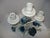 Metal Vintage Italian Tole Floral Candleholder For Sale - Image 7 of 9