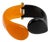Angela Caputi Bi-Color Resin Clamper Bangle Bracelet For Sale