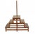 Brown Victorian Mahogany Library Ladder For Sale - Image 8 of 8