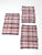 Textile Vintage Plaid Rag Rugs Set of 3 For Sale - Image 7 of 10