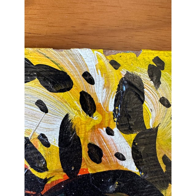 “Paris Bar” Original Painting by Artist Peter Keil, 1967 For Sale - Image 6 of 8