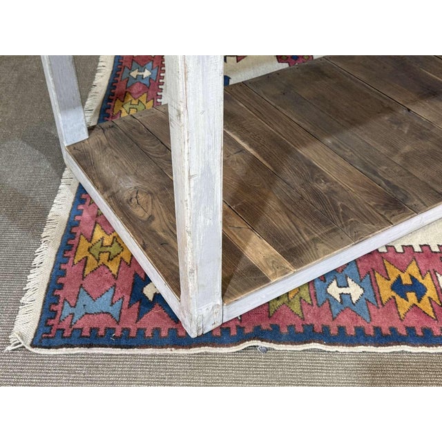 Drapers Table in Fir and Chestnut, 1930s For Sale - Image 10 of 18