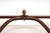 French Walnut Console Table with Marble Top, 1930s For Sale - Image 10 of 12