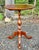 Brown Bombay Company Solid Cherry Tilt Top Candlestands - A Pair For Sale - Image 8 of 10