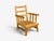 Krogenes Møbler, Lounge Chairs, Pine, Blue Fabric, Norway, 1970s For Sale - Image 12 of 13