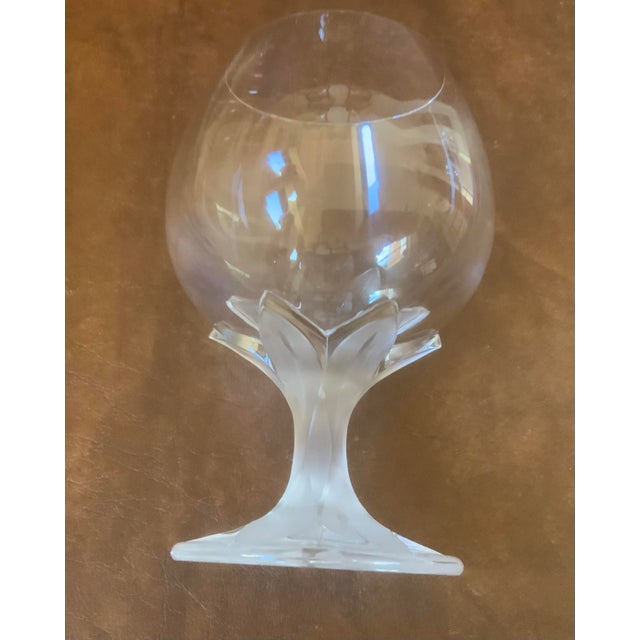 Glass 1980s Cartier Cognac Glasses Set of 4 For Sale - Image 7 of 8