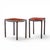 Edward Wormley for Dunbar Mid Century Rosewood Side End Tables - Pair Each side table measures: 21 wide x 28 deep x 25.25...