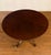 Traditional Traditional Round Walnut Occasional Table by Leighton Hall - Showroom Sample For Sale - Image 3 of 10