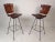 Pair of Mid-Century Modern Bar Swivel Stools by Arthur Umanoff For Sale - Image 12 of 12