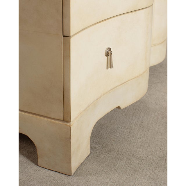 Ralph Lauren Art Deco Style Beauworth Parchment Chest For Sale - Image 9 of 17