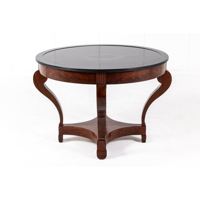 19th Century French Mahogany Guéridon Table For Sale - Image 6 of 7