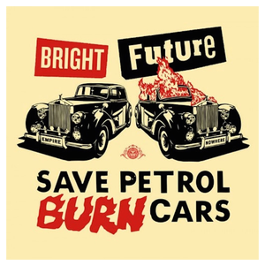 Shepard Fairey (Obey) & Jamie Reid, Bright Future (Red, Black), 2012, Screen Print