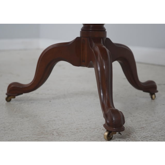 Biggs Thomas Jefferson Monticello Mahogany Rent Table For Sale - Image 9 of 18