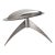 1990's Mid-Century Modern Style Abstract Steel Sculpture, Signed For Sale