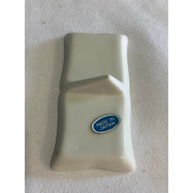 This lovely set of six vintage porcelain name placards features a hand-painted floral motif in soft hues of pink, blue,...