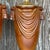 Vintage Boho Glazed Ceramic Swag Lamps - a Pair For Sale - Image 13 of 14