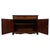 English Inlaid Mahogany Cupboard with Satinwood Stringing For Sale - Image 4 of 13