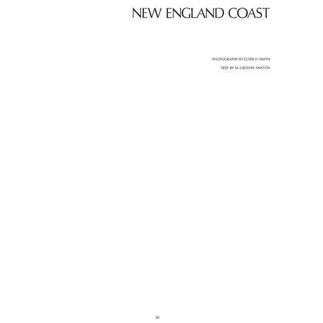 MINTON, M. Cronan [text by] SMITH, Clyde H. [photography by] [128] pp. Charles H. Belding 1976 13 3/4" x 10 5/8"